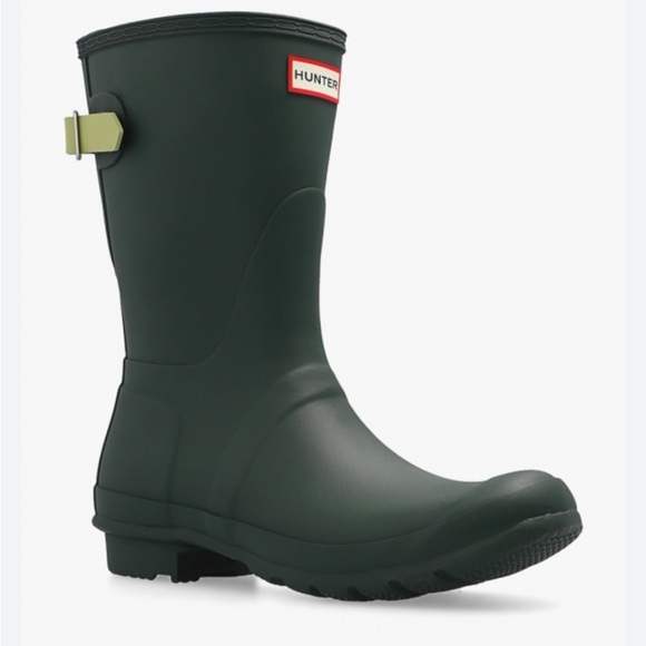 Original Short Waterproof Rain Boot (Women) 6 green - Picture 1 of 4